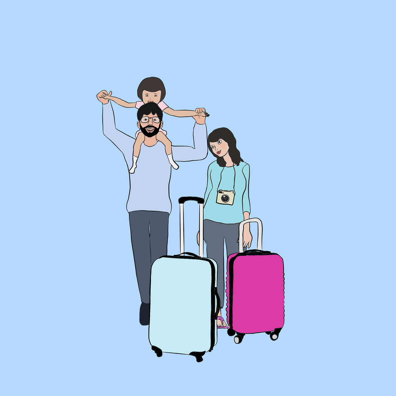 Les destinations de rêve pour un voyage en famille